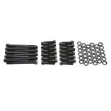 Edelbrock E-Series Head Bolt Kits 85922 Cylinder Bolts, Chromoly, Black Oxide, Hex Head, Washers, Mopar, Big Block, Victor Heads, Kit thumbnail 1