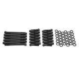 Edelbrock E-Series Head Bolt Kits 85922 Cylinder Bolts, Chromoly, Black Oxide, Hex Head, Washers, Mopar, Big Block, Victor Heads, Kit thumbnail 2