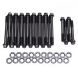 Edelbrock E-Series Head Bolt Kits 85582 Cylinder Bolts, Hex Head, Oldsmobile, 400, 425, 455, Stock, Performer RPM Heads, Kit thumbnail 1