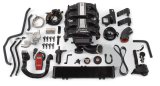 Edelbrock E-Force Ford F-150 Stage 1 Street Legal Supercharger Kits 1583 System, E-Force, Serpentine, Black Powdercoated, Intercooler, with Tuner, RWD, Ford, 5.4L 3V, Kit thumbnail 1