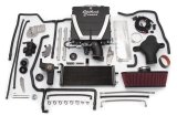 Edelbrock E-Force Corvette C6 Stage 3 Pro-Tuner Supercharger Kits 1595 System, Competition, Serpentine, Black Powdercoated, Chevy, LS2, 6.0L, Kit thumbnail 1