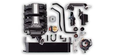 Edelbrock E-Force TVS2300 Mustang Stage 3 Pro-Tuner Supercharger Kits for 2011-2014 MUSTANG - 1589 System, Competition, Roots, Black Powdercoated, Intercooler, Ford, 5.0L 4V, Kit