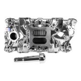 Edelbrock Performer EPS Intake Manifolds 2703-CP Manifold, EPS, Dual Plane, Aluminum, Chrome Plasma Coated, Square Bore, Chevy, Small Block, Each thumbnail 5