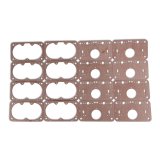 Edelbrock VRS-4150 Carburetor Gasket Kits 13102 Kit, VRS-4150, 8 Metering Block to Main Body Gaskets, 8 Fuel Bowl to Metering Block, VR55, Aramid/Inorganic Fibers with Nitrile, Kit thumbnail 5