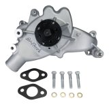 Edelbrock Victor Series High Performance Street Mechanical Water Pumps 88510 Pump, Series, Mechanical, Long, High-Volume, Aluminum, Natural, Clockwise, Chevy, Big Block, Each thumbnail 3
