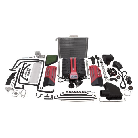 Edelbrock E-Force Camaro SS Stage 1 Street Legal Supercharger Kits 15970 Supercharger, E-Force, 1, Competition, Black, Automatic Transmission, Camaro, 6.2L, Kit