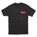 Edelbrock Badge Logo T-Shirts 289063 T-Shirt, Short Sleeve, Cotton, Black, Logo, Men's X-Large, Each thumbnail 1