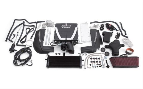 Edelbrock E-Force Universal Supercharger Systems for Engine Swaps 15460 Supercharger, Universal, Gen III LS1 Swap, Corvette Belt Offset, Cathedral Port, Tuning Required, Kit