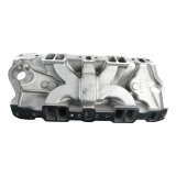 Edelbrock Performer EPS Intake Manifolds 27031 Manifold, EPS, Dual Plane, Aluminum, Polished, Square Bore, Chevy Small Block, Each thumbnail 1