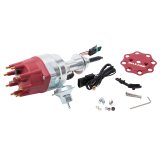 Edelbrock Max-Fire Distributors 22763 Distributor, Ready To Run, Magnetic Pickup, Vacuum Advance, Fixed Collar, Chrysler 361-383-400, Short deck, Kit thumbnail 2
