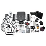 Edelbrock E-Force TVS2650 Mustang Stage 2 Track System Supercharger Kits 15839 Supercharger, 2, Eaton TVS2650, Black Powdercoated, 6-Rib Serpentine, Ford, Kit thumbnail 1