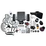 Edelbrock E-Force TVS2650 Mustang Stage 2 Track System Supercharger Kits 15839 Supercharger, 2, Eaton TVS2650, Black Powdercoated, 6-Rib Serpentine, Ford, Kit thumbnail 2