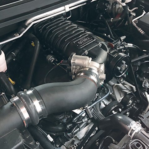 Edelbrock E-Force Colorado/Canyon Stage 1 Street Legal Supercharger Kits for 2017-2020 CANYON, COLORADO - 15180 Supercharger, Street, Eaton TVS R1740, Sepentine, Black Powdercoated, 340 HP-303 TQ, Chevy, GMC V6, without Tune, Kit thumbnail 8
