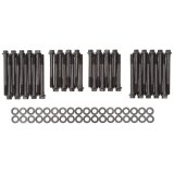 Edelbrock E-Series Head Bolt Kits 85812 Cylinder Bolts, Chromoly, Hex Head, Washers, Chevy, 348, 409, Performer RPM Heads, Kit thumbnail 1