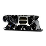 Edelbrock Performer Intake Manifolds 2121-BP Manifold, Performer, Dual Plane, Aluminum, Black Plasma Coated, 4-Barrel, Square Bore, Ford, 260, 289, 302, Each thumbnail 3