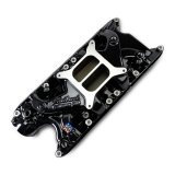 Edelbrock Performer Intake Manifolds 2121-BP Manifold, Performer, Dual Plane, Aluminum, Black Plasma Coated, 4-Barrel, Square Bore, Ford, 260, 289, 302, Each thumbnail 4