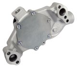 Edelbrock Victor Series High Performance Street Mechanical Water Pumps 88820 Pump, Mechanical, Short, High-Volume, Aluminum, Natural, Counterclockwise, Chevy, Small Block, Each thumbnail 2