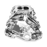 Edelbrock Performer RPM Intake Manifolds 7101-CP Manifold, RPM, Dual Plane, Aluminum, Chrome Plasma Coated, Square Bore, Chevy, Small Block, Each thumbnail 2