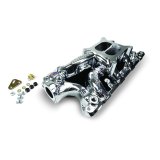 Edelbrock Performer RPM Air-Gap Intake Manifolds 7521-CP Manifold, Air Gap, Dual Plane, Aluminum, Chrome Plasma Coated, Square Bore, Ford, 289/302, Each thumbnail 3