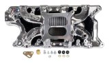 Edelbrock Performer RPM Air-Gap Intake Manifolds 7521-CP Manifold, Air Gap, Dual Plane, Aluminum, Chrome Plasma Coated, Square Bore, Ford, 289/302, Each thumbnail 5