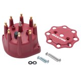Edelbrock Max-Fire Distributor Caps 22731 Cap, Male/HEI-Style, Red, Screw-Down, Max-Fire, Each thumbnail 3