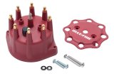 Edelbrock Max-Fire Distributor Caps 22731 Cap, Male/HEI-Style, Red, Screw-Down, Max-Fire, Each thumbnail 5