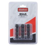 Edelbrock Header Bolt Kits 8545 Fasteners, Kits, Flanged, 3/8 in. - 16 Thread Size, Steel, Black Oxide, 1.000 in. Underhead Length, Set of 12 thumbnail 1