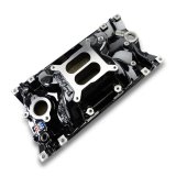 Edelbrock Performer EPS Intake Manifolds 2716-BP Manifold, Vortec, Dual Plane, Aluminum, Black Plasma Coated, Chevy, Vortec, E-Tec, Each thumbnail 2