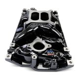 Edelbrock Performer EPS Intake Manifolds 2716-BP Manifold, Vortec, Dual Plane, Aluminum, Black Plasma Coated, Chevy, Vortec, E-Tec, Each thumbnail 3