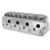 Edelbrock E-Street Cylinder Heads 77618 Heads, E-Street, 15-Degree, for GM LS3, with 0.660 in. Lift, Aluminum, Assembled, Chevy, Pair thumbnail 1