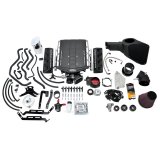 Edelbrock E-Force TVS2650 Mustang Stage 2 Track System Supercharger Kits for 2015-2017 MUSTANG - 158390 Supercharger, 2, Eaton TVS2650, Black Powdercoated, 6-Rib Serpentine, Ford, Kit thumbnail 1