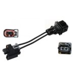 Edelbrock Fuel Injector Adapters 3533 Connector Adapter, EV1 Wiring Harness to Multec 2 Injector, 4.000 in. Long, Set of 8 thumbnail 1