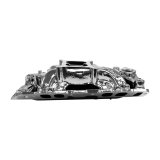 Edelbrock Performer RPM Air-Gap Intake Manifolds 7561-CP Manifold, Air Gap, Dual Plane, Aluminum, Chrome Plasma Coated, Chevy, Big Block, Oval Port, Std. Deck thumbnail 3