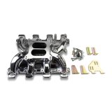 Edelbrock Performer RPM LS1 Intake Manifolds 71187-CP Manifold, RPM, Carbureted, Aluminum, Chrome Plasma Coated, Dual Plane, Cathedral Port, Chevy, 4.8, 5.3, 5.7, 6.0L, Each thumbnail 3