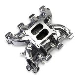Edelbrock Performer RPM LS1 Intake Manifolds 71187-CP Manifold, RPM, Carbureted, Aluminum, Chrome Plasma Coated, Dual Plane, Cathedral Port, Chevy, 4.8, 5.3, 5.7, 6.0L, Each thumbnail 5
