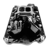 Edelbrock Performer RPM Air-Gap Intake Manifolds 7581-BP Manifold, Air Gap, Dual Plane, Black Plasma Coated, Natural, Square Bore, Ford, 351W, Each thumbnail 4