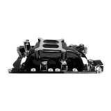 Edelbrock Performer RPM Air-Gap Intake Manifolds 7581-BP Manifold, Air Gap, Dual Plane, Black Plasma Coated, Natural, Square Bore, Ford, 351W, Each thumbnail 6