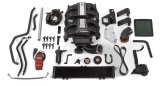 Edelbrock E-Force Ford F-150 Stage 1 Street Legal Supercharger Kits for 2011-2014 - 1584 Supercharger, E-Force, Eaton Gen VI, Serpentine, Black, Intercooler, Ford, 5.0L Modular, Automatic, Kit thumbnail 2