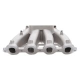 Edelbrock Super Victor Intake Manifolds 2823 Manifold, LS-R, 2-Piece, Single Plane, Aluminum, Satin, 4500 Flange, Each thumbnail 3