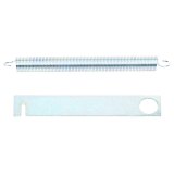 Edelbrock Throttle Return Kits 1482 Spring, Natural, Single Spring, Bracket, Universal, Kit thumbnail 2