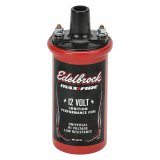 Edelbrock Max-Fire Ignition Coils 22739 Coil, Max-Fire, 12 Volt, Universal, Canister, Round, Female, 42,000V Max, Oil-Filled, 0-6,500 RPM Range, Each thumbnail 4