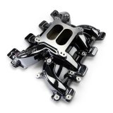 Edelbrock Performer RPM LS1 Intake Manifolds 71187-BP Manifold, RPM, Carbureted, Aluminum, Black Plasma Coated, Dual Plane, Cathedral Port, Chevy, 4.8, 5.3, 5.7, 6.0L, Each thumbnail 2