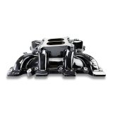 Edelbrock Performer RPM LS1 Intake Manifolds 71187-BP Manifold, RPM, Carbureted, Aluminum, Black Plasma Coated, Dual Plane, Cathedral Port, Chevy, 4.8, 5.3, 5.7, 6.0L, Each thumbnail 9