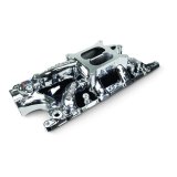 Edelbrock Performer RPM Intake Manifolds 7121-CP Manifold, RPM, Dual Plane, Aluminum, Chrome Plasma Coated, Square Bore, Ford, Small Block, Each thumbnail 4