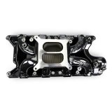 Edelbrock Performer RPM Air-Gap Intake Manifolds 7521-BP Manifold, Air Gap, Dual Plane, Aluminum, Black Plasma Coated, Square Bore, Ford, 289/302, Each thumbnail 3