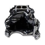 Edelbrock Performer RPM Air-Gap Intake Manifolds 7576-BP Manifold, Air Gap, Dual Plane, Aluminum, Black Plasma Coated, Square Bore, Mopar, Small Block, Each thumbnail 3