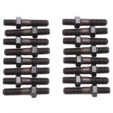 Edelbrock Rocker Arm Stud Bolt Kits 8593 Studs, High Performance, 7/16-20 in. Thread, 1.77 in. Effective Length, Set of 16 thumbnail 1
