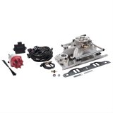 Edelbrock Pro-Flo 4 EFI Systems 35900 Fuel Injection System, 4, Self-Learning, Sequential Multi-Port, Satin, 550 HP Max, SB Chrysler 318, 340, 360, Kit thumbnail 1