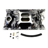 Edelbrock Performer RPM Air-Gap Intake Manifolds 7516-CP Manifold, Air Gap, Dual Plane, Aluminum, Chrome Plasma Coated, Square Bore, Chevy, Vortec/E-Tec, Each thumbnail 5