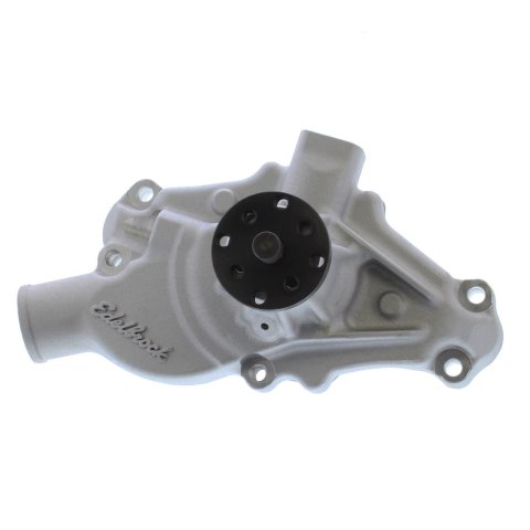 Edelbrock Victor Series High Performance Street Mechanical Water Pumps for 1971-1982 CORVETTE - 88120 Pump, Series, Mechanical, Short, High-Volume, Aluminum, Natural, Clockwise, Chevy, 350, Each